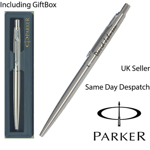 Personalised engraved parker - engraved,