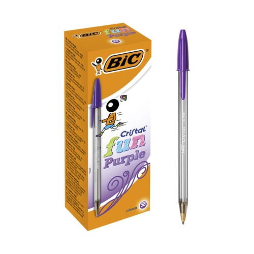 Bic cristal fun ballpoint - bic, pens