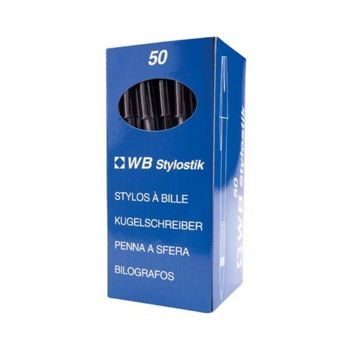 Black ballpoint pens medium - ballpoint,