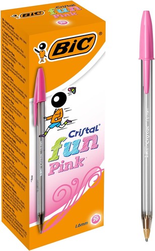 Bic cristal fun ballpoint - cristal,