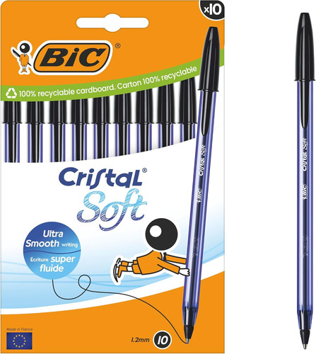 Bic cristal soft ballpoint - cristal,