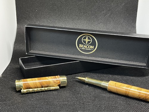 Handmade bespoke pen olive - pen,,