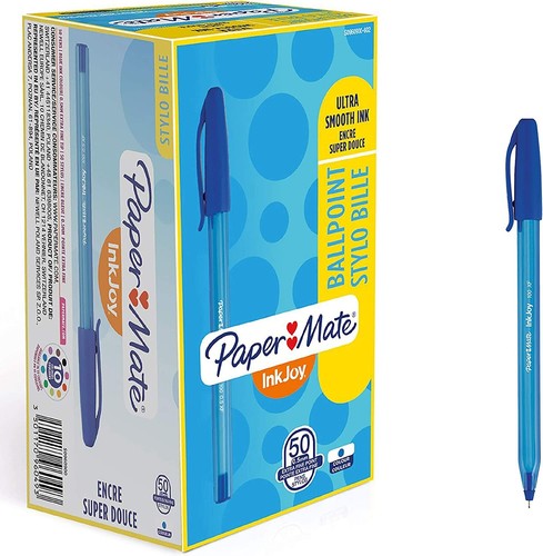 Blue pen pack paper - blue,