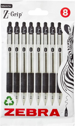 Zebra pen grip black - z,
