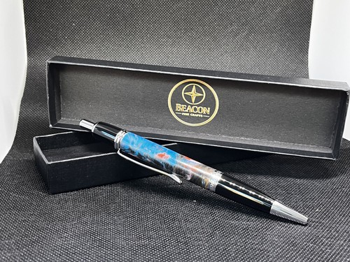 Handmade bespoke pen resin - handmade,, pen,