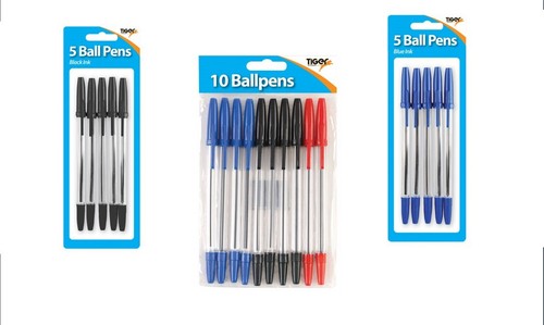 Ballpoint pens black - ballpoint, blue