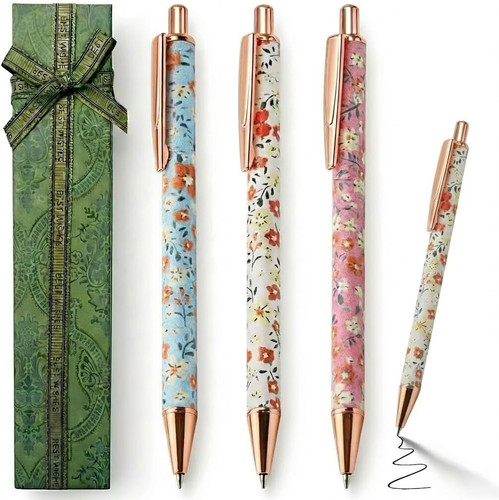 Pcs floral ballpoint - 3,
