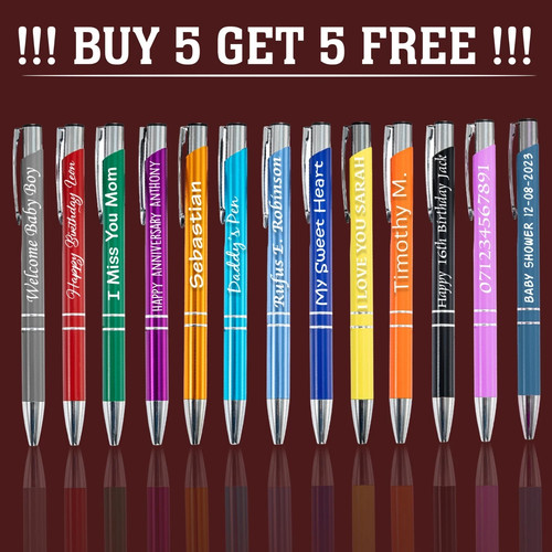 Personalised pen with - with, your