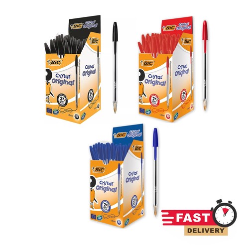 Bic pens cristal biro - pens, medium