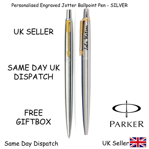 Personalised engraved parker - engraved,