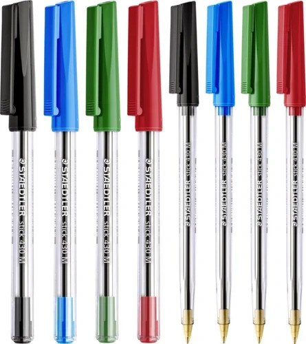 Black blue red green staedtler - black,