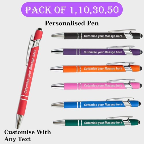 Personalised pens bulk - personalised, 1-50