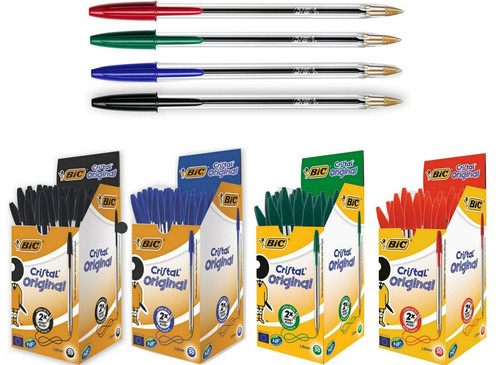 Bic pens cristal - medium, ball