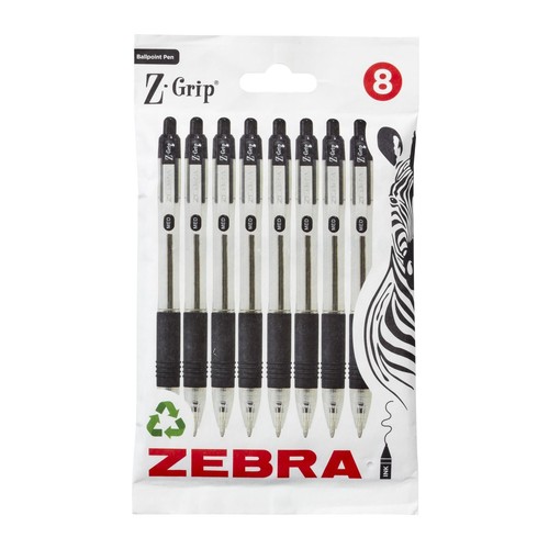 Zebra pen grip black - pen, z