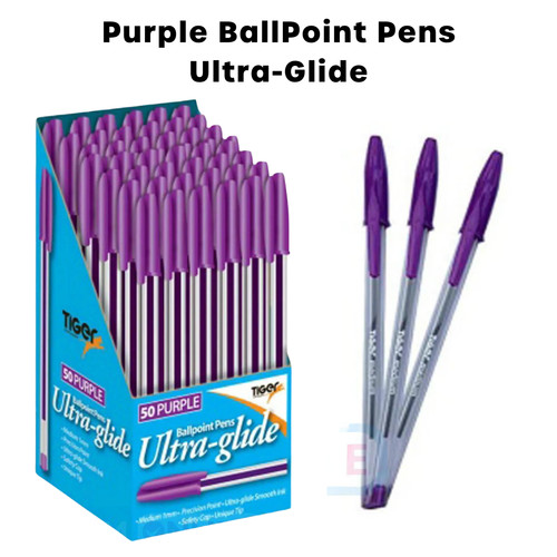Cristal ballpoint purple - ballpoint,